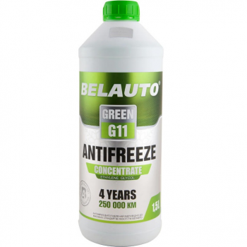 Антифриз Belauto G11 концентрат Зелений 1.5л (AF1217) | Фото 1