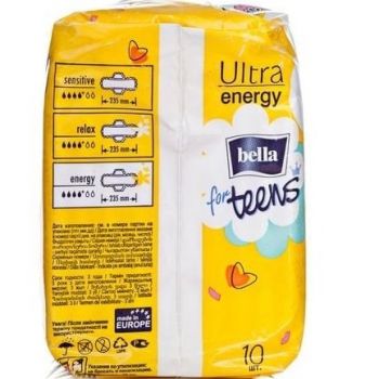 Прокладки гігієнічні Bella for Teens Ultra Energy 10 шт (5900516302405) | Фото 2