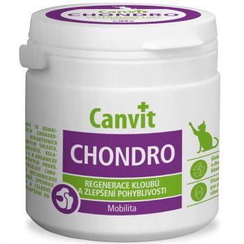 Хондропротектори для котів Сanvit Chondro для здоров`я зв`язок та суглобів таблетки 100 шт (can50743) | Фото 1