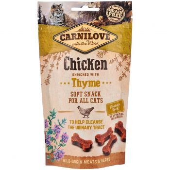 Carnilove Cat Semi Moist Snack курка, тим'ян 50 г (8595602527212) | Фото 1