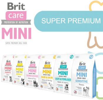 Сухий корм для дорослих собак Brit Care Sensitive Grain Free Yorkshire 400 г(8595602520206) Сухий корм для дорослих собак Brit Care Sensitive Grain Free Yorkshire 400 г(8595602520206) | Фото 7