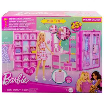 Стильна гардеробна Barbie з лялькою (HXD58) | Фото 1