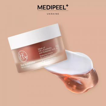 Зволожувальний ампульний крем MEDI-PEEL Hyal Kombucha Tea-tox cream 50 мл (8809409346489) | Фото 6