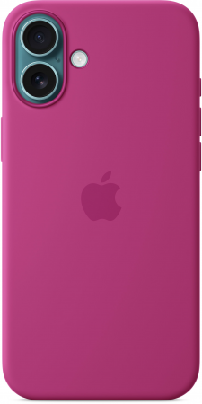 Чохол APPLE для iPhone 16 Plus Silicone Case with MagSafe Fuchsia (MYYE3ZM/A) Чохол APPLE для iPhone 16 Plus Silicone Case with MagSafe Fuchsia (MYYE3ZM/A) | Фото 5