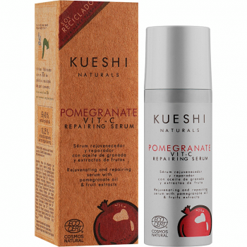 Сироватка для обличчя Kueshi Pomegranate Vit-C repairing serum відновлювальний 50 мл (8436568902364) | Фото 1