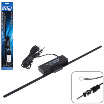 Антена VITOL активна Чорна (61102-VITOL) | Фото 1