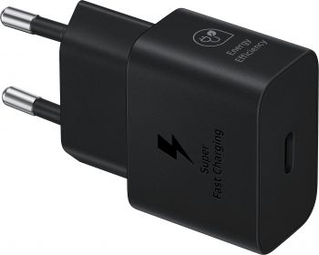 Зарядний пристрій SAMSUNG 25W Power Adapter Black (EP-T2510NBEGEU) | Фото 3