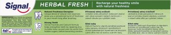 Зубна паста Signal Природна свіжість для сім'ї 75мл (5900300056002) Зубна паста Signal Природна свіжість для сім'ї 75мл (5900300056002) | Фото 3