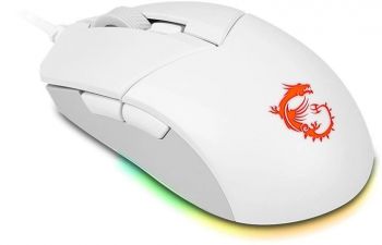Ігрова миша MSI Clutch GM11 WHITE GAMING Mouse (S12-0401950-CLA) | Фото 3