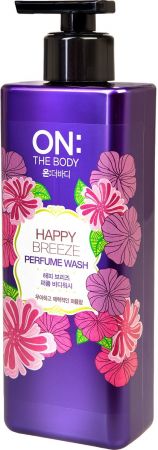 Гель для душу LG On the Body Happy Breeze парфумований 500мл (8801051130669) Гель для душу LG On the Body Happy Breeze парфумований 500мл (8801051130669) | Фото 2