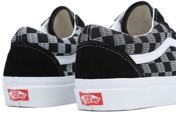 Кеди Vans Old Skool Check VN0A54F3BLK1 44 (10,5 US) білі/чорні (196244787101) Кеди Vans Old Skool Check VN0A54F3BLK1 44 (10,5 US) білі/чорні (196244787101) | Фото 2