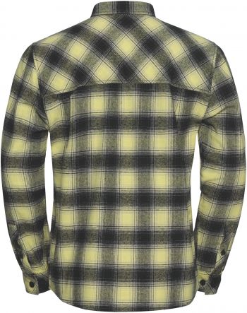 Сорочка чоловіча Jack Wolfskin Baja Flannel Shirt M A65028_T0326 M жовта/чорна (4064886563840) Сорочка чоловіча Jack Wolfskin Baja Flannel Shirt M A65028_T0326 M жовта/чорна (4064886563840) | Фото 2