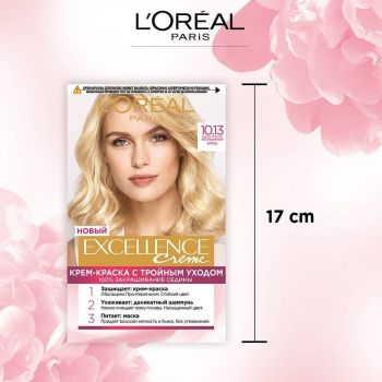 Стійка крем-фарба для волосся L'Oreal Paris Excellence Creme 10.13 Легендарний блонд (3600524094027) | Фото 4