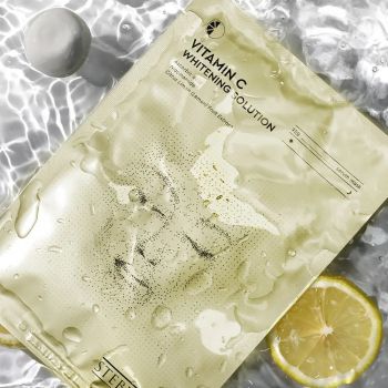 STEBLANC Тканева маска з вітаміном С, 25 г (8809663752842) | Фото 4