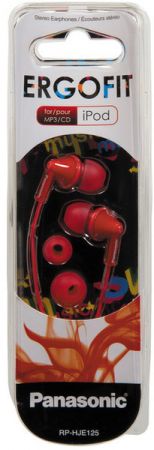 Навушники PANASONIC RP-HJE125E-R Red Навушники PANASONIC RP-HJE125E-R Red | Фото 2