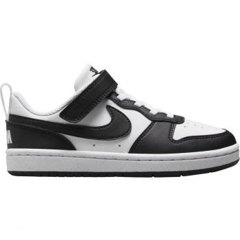 Кеди дитячі Nike Court Borough Low Recraft (PS) DV5457-131 28.5 (11.5C US) чорно-білі (197863611327) | Фото 1