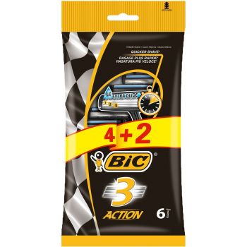 Bic Action 3 4 + 2 шт. (3086123399327) Bic Action 3 4 + 2 шт. (3086123399327) | Фото 1