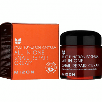 Крем для обличчя регенеруючий Mizon All in One Snail Repair Cream 75мл (8809663751654) | Фото 1