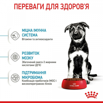 Сухий корм для цуценят Royal Canin Maxi Puppy великих порід собак 4кг | Фото 8