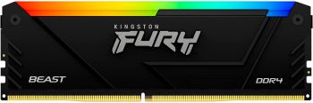 Купить оперативную память Пам'ять для ПК KINGSTON DDR4-3200 8GB FURY Beast RGB (KF432C16BB2A/8) | Фото 2
