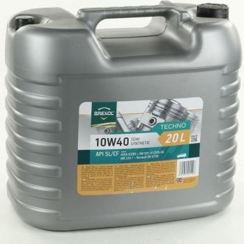 Олива моторна Brexol Techno 10W40 SL/CF, 20л (48391051011) | Фото 1