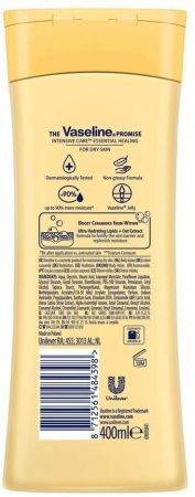 Лосьйон для тіла Vaseline Intensive Care живлення для сухої шкіри 400 мл (8712561484398) | Фото 2