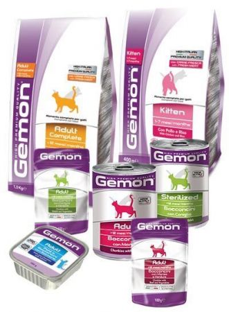 Вологий корм для кішок Gemon Сat wet adult з тунцем та океанічною рибою 415 г (8009470300742) | Фото 2