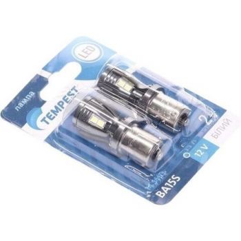 Лампа Tempest LED габарит, 12V BA15S 14SMD White 2шт (49051190033) | Фото 1