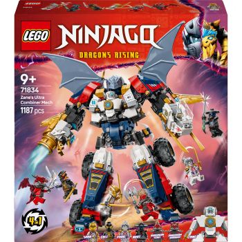 Купить конструктор Конструктор LEGO NINJAGO Ультраобʼєднувальний робот Зейна (71834) | Фото 1