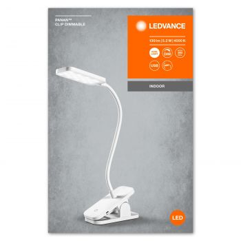 Купить настольную лампу Лампа настільна світлодіодна LEDVANCE LED PANAN CLIP 5W 4000K (4058075747883) | Фото 8