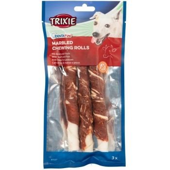 Trixie DENTAfun кісточка для чистки зубів мармурова яловичина 17см/140г, 3 шт(4011905312279) | Фото 1