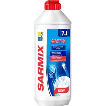 Гель для миття посуду Sarmix актив 500 мл (4820268103611) | Фото 2