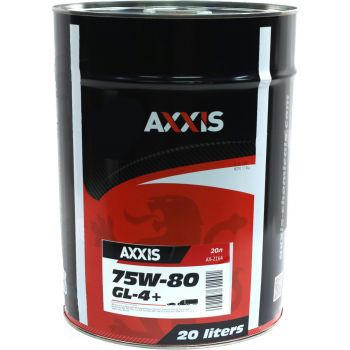 Олива трансмісійна Axxis 75W-80 GL-4 + 20л (48021238311) Олива трансмісійна Axxis 75W-80 GL-4 + 20л (48021238311) | Фото 1
