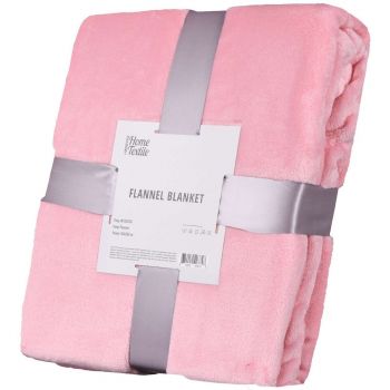 Плед ARDESTO Flannel 160х200 см рожевий (ART0207SB) | Фото 1