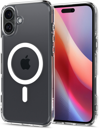 Чохол Spigen для APPLE iPhone 16, Ultra Hybrid MagFit, White (ACS08205) Чохол Spigen для APPLE iPhone 16, Ultra Hybrid MagFit, White (ACS08205) | Фото 14