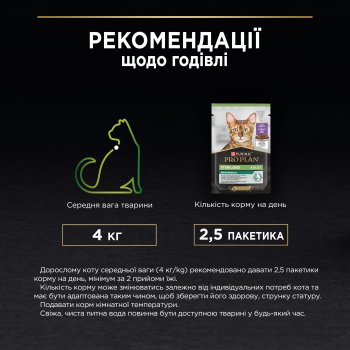 Вологий корм для котів Pro Plan Sterilised після стерилізації з качкою 85 г | Фото 2