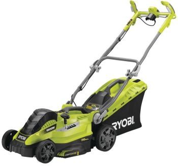 Купить триммер и газонокосилка Газонокосарка електрична RYOBI RLM15E36H 1500Вт 45л (5133002345) | Фото 1