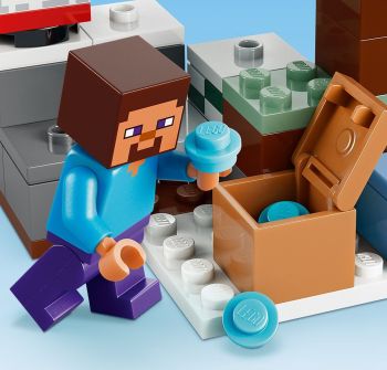 Конструктор LEGO Minecraft Пригоди Стіва у тайзі (21583) Купить конструктор Конструктор LEGO Minecraft Пригоди Стіва у тайзі (21583) | Фото 5
