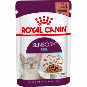 Вологий корм для котів Royal Canin Sensory Feel Gravy 85г | Фото 1