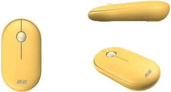 Миша 2E MF300 Silent WL BT Sunny yellow (2E-MF300WYW) | Фото 4