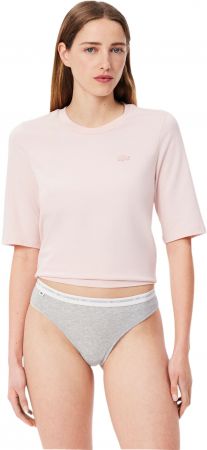 Жіночі труси-срінги Lacoste 8F1341NUA L 3 шт. білі/чорні/сірі (8F1341NUATL) | Фото 2