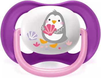 PHILIPS Avent ортодонтическая Ultra Air Animal для девочек 6-18 мес 2шт (SCF080/08) | Фото 5