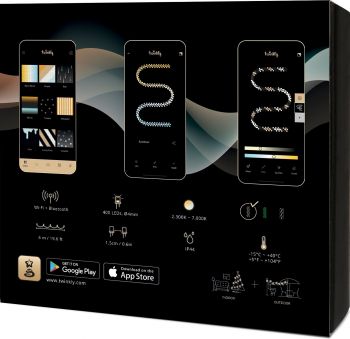 Гірлянда Twinkly Cluster AWW 400, BT+WiFi, Gen II, КАБЕЛЬ IP44 чорний (TWC400GOP-BEU) (ПУ) | Фото 10