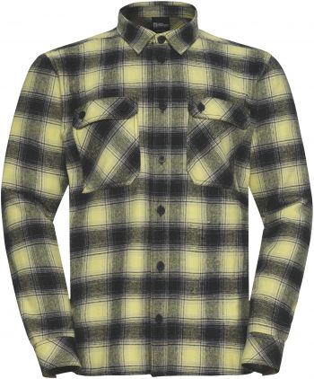 Сорочка чоловіча Jack Wolfskin Baja Flannel Shirt M A65028_T0326 S жовта/чорна (4064886563819) Сорочка чоловіча Jack Wolfskin Baja Flannel Shirt M A65028_T0326 S жовта/чорна (4064886563819) | Фото 3