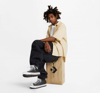 Кеди чоловічі CONVERSE Ctas City Trek Wp Hi A04480C 42.5 (9 US) чорні (194434360646) | Фото 4