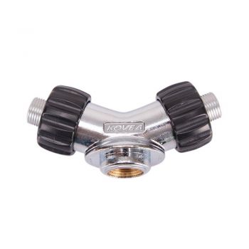 Купить аксессуар к туристическим горелкам Перехідник Kovea 2 way adapter KA-2105 (8806372027254) | Фото 1