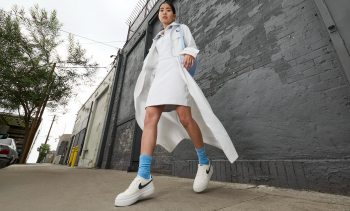 Кеди жіночі Nike W Court Vision Alta LTR DM0113-002 39 (8 US) чорні (195237045075) | Фото 10