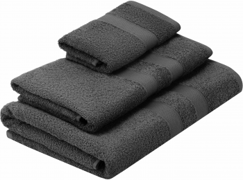 Рушник махровий Ardesto Splendid 50х90см, темно-сіре (ART2350DG) | Фото 4