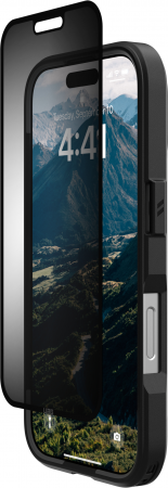 Захисна плівка анти-шпигун UAG для Apple iPhone 16 Pro, Removable Privacy, Glass - Tint (14436811NA) Захисна плівка анти-шпигун UAG для Apple iPhone 16 Pro, Removable Privacy, Glass - Tint (14436811NA) | Фото 7