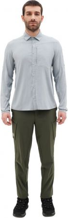 Сорочка чоловіча TURBAT Maya 2 Ls XL сіра (012.004.5088) | Фото 2